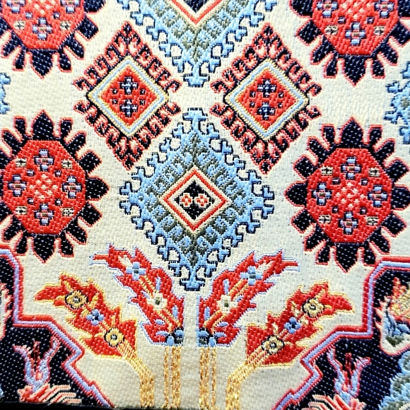 Handmade Boho Clutch Bag Crossbody Purse in Soft Vegan Leather - Picture 6 of 12